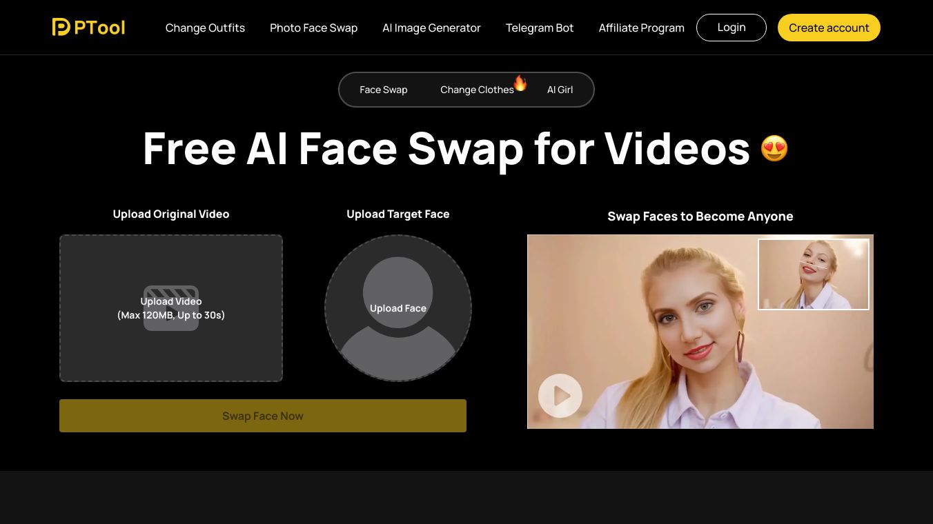 Free AI Face Swap for Videos