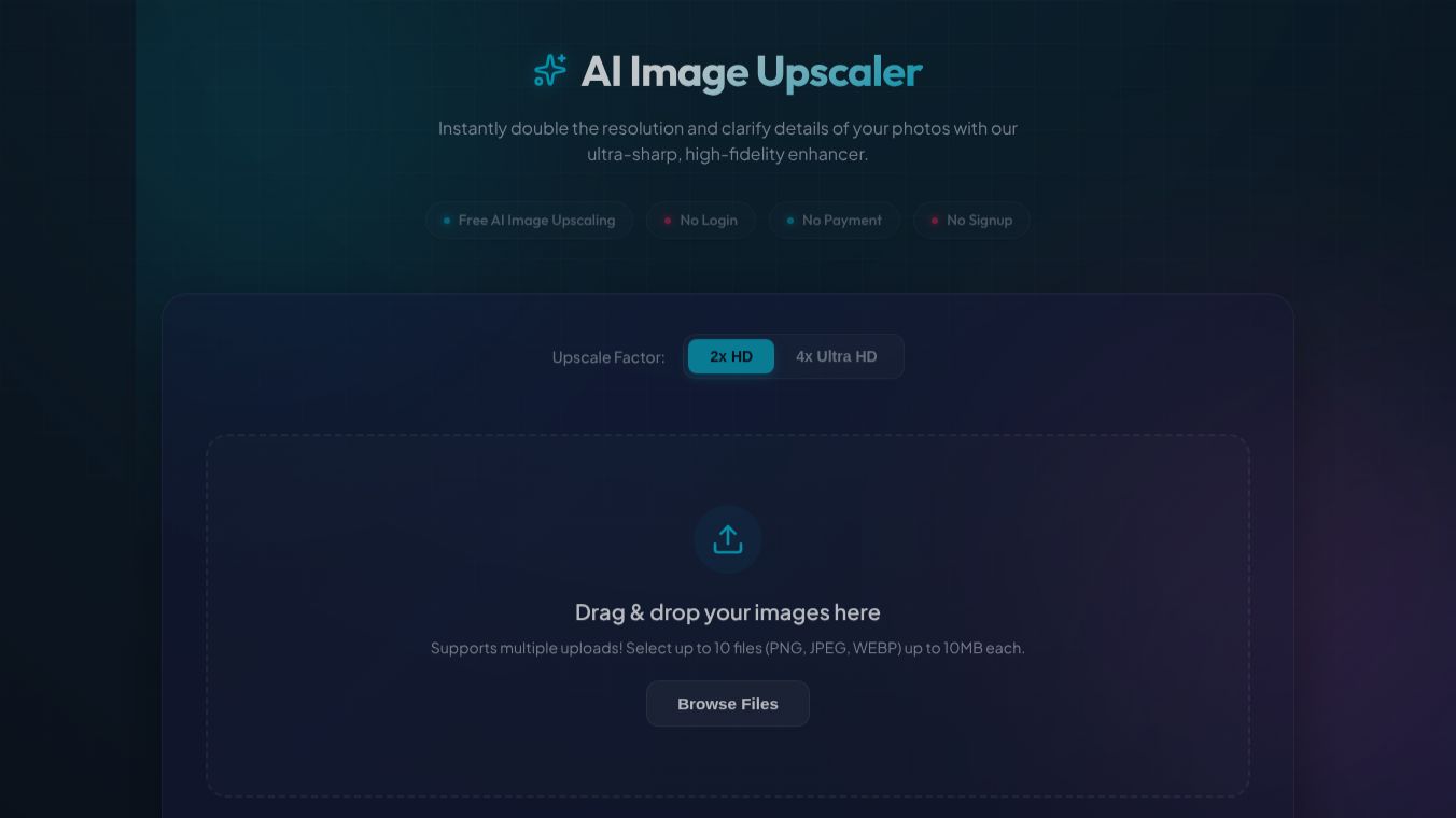 Free AI Image Upscaler