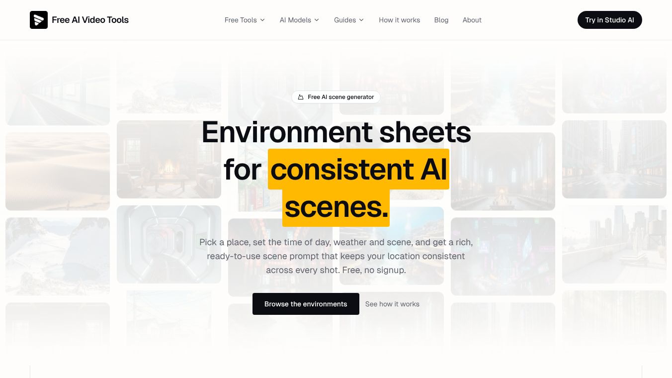 Free AI Scene Generator
