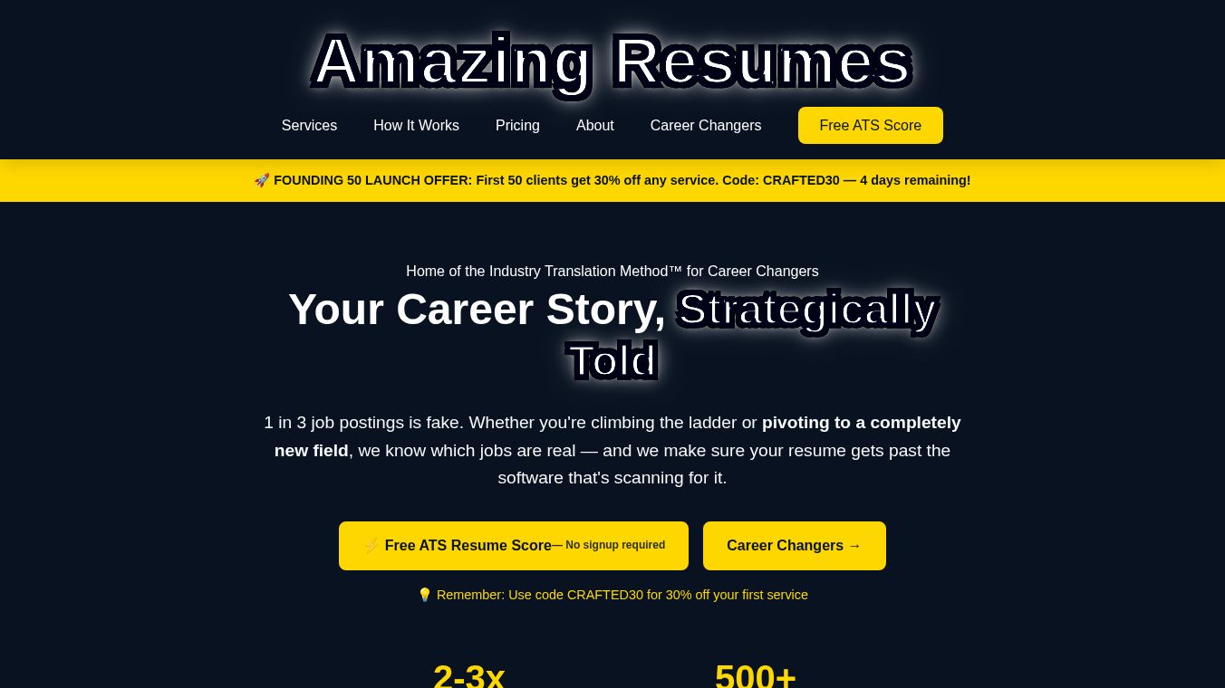Free ATS resume scanner