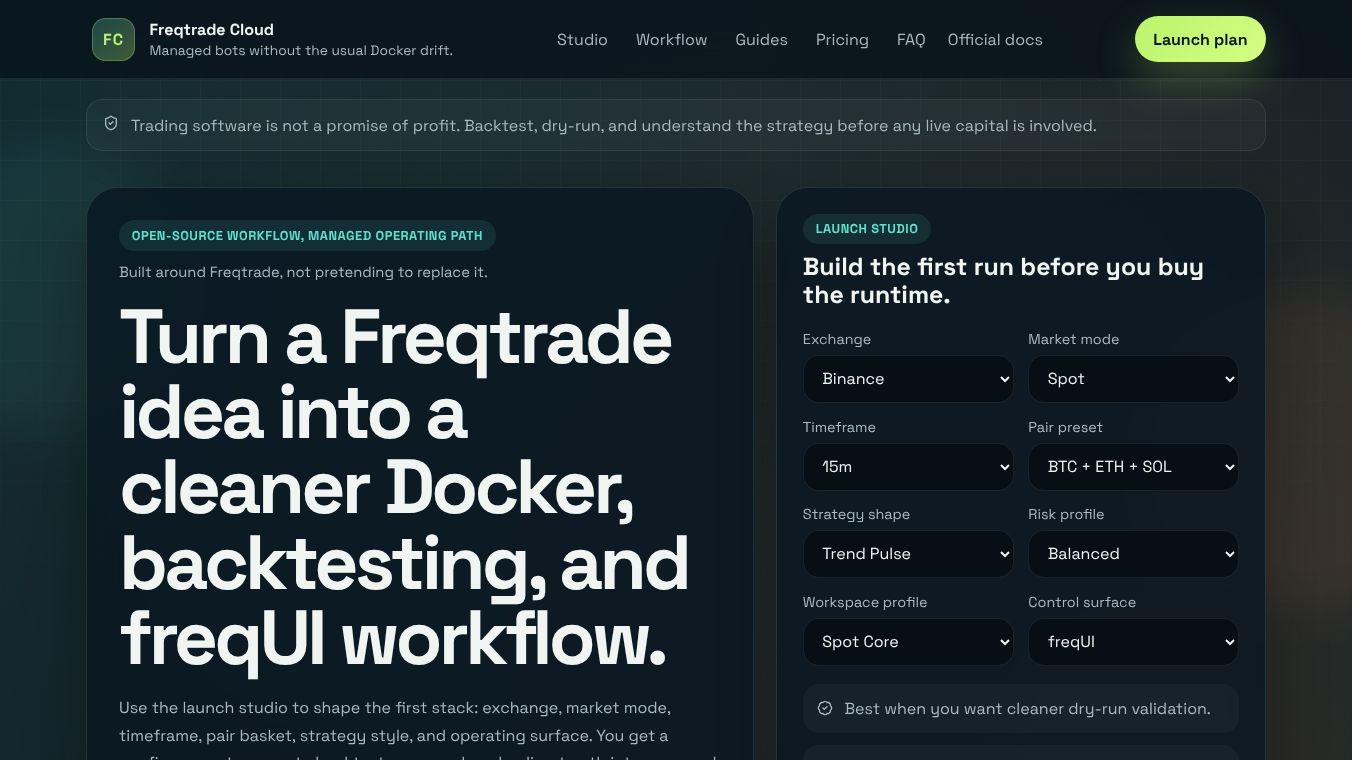Freqtrade Cloud
