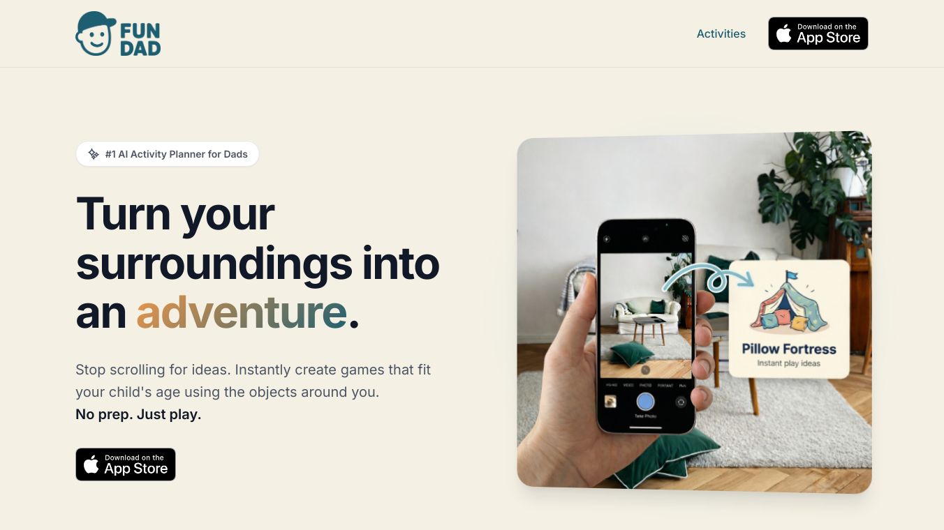 FunDad: AI Activity Planner for Dads