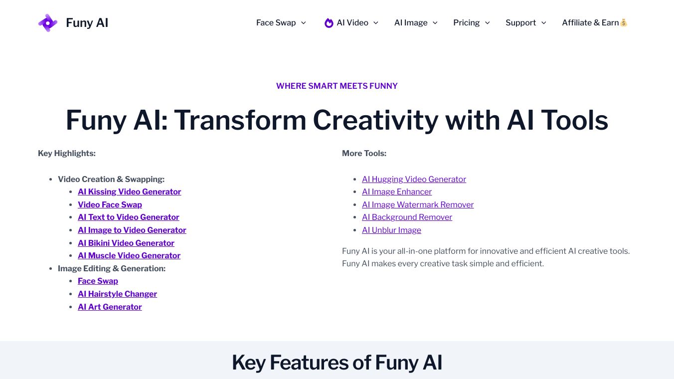 Funy AI: AI Video, AI Image, Face Swap
