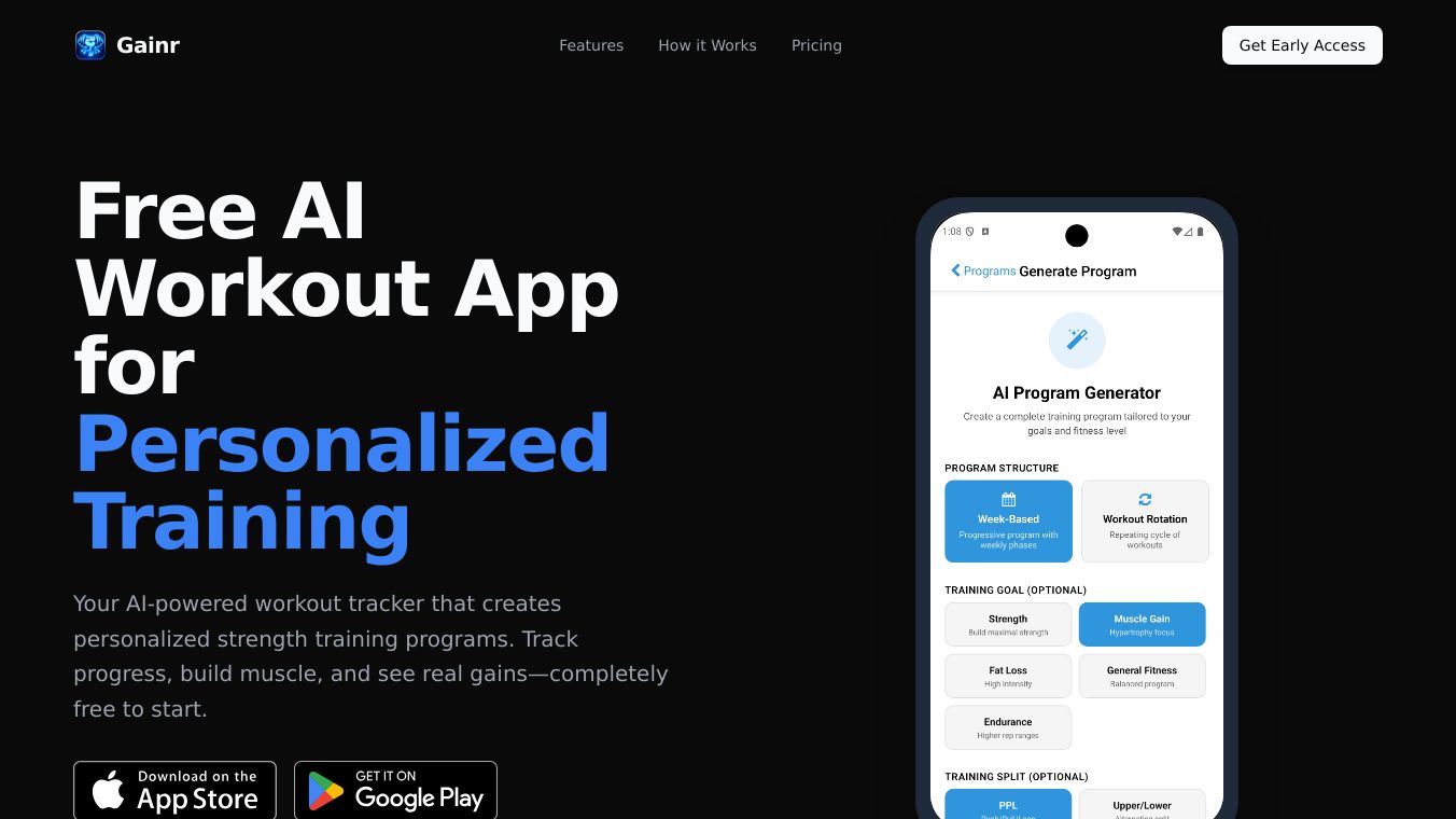 Gainr: AI Personal Trainer