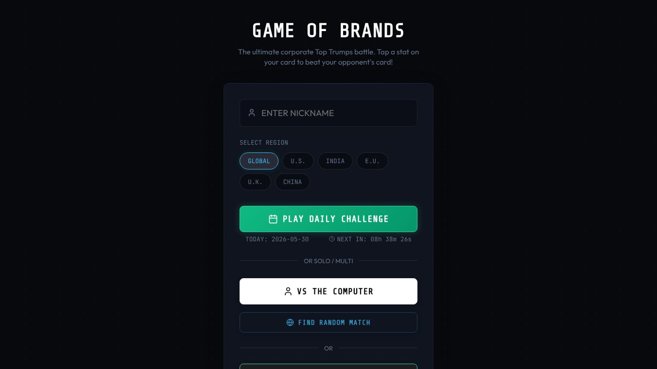 Game of Brands