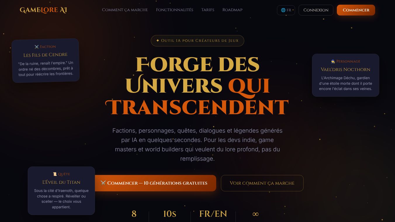 GameLore AI
