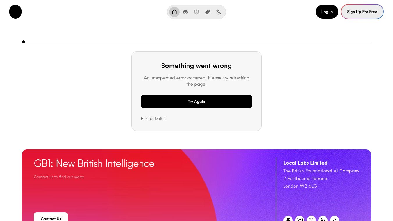 GB1: The AI from the UK