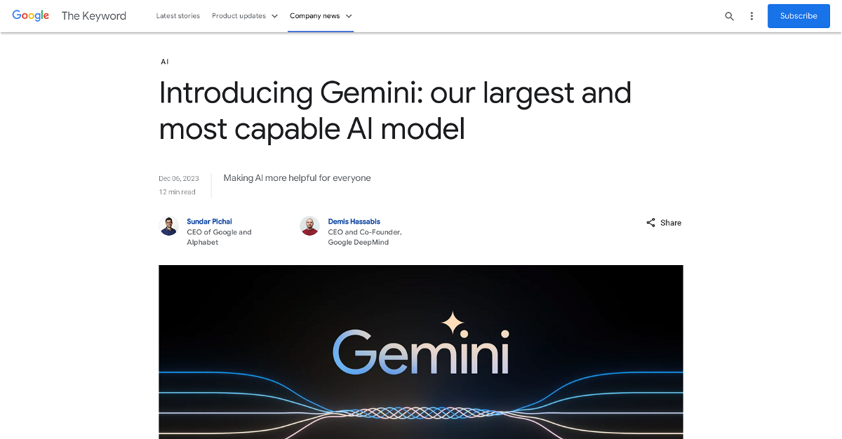 Gemini by Google