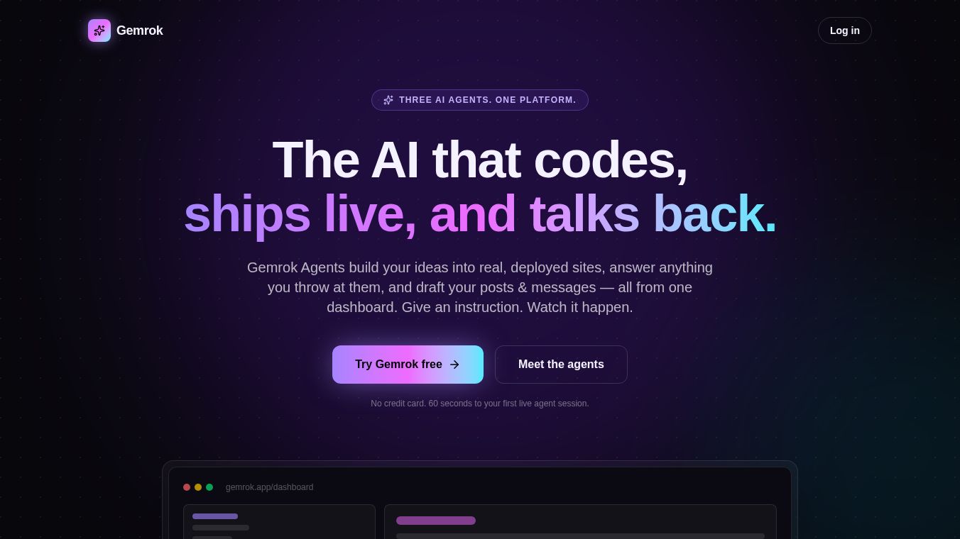 Gemrok AI agents