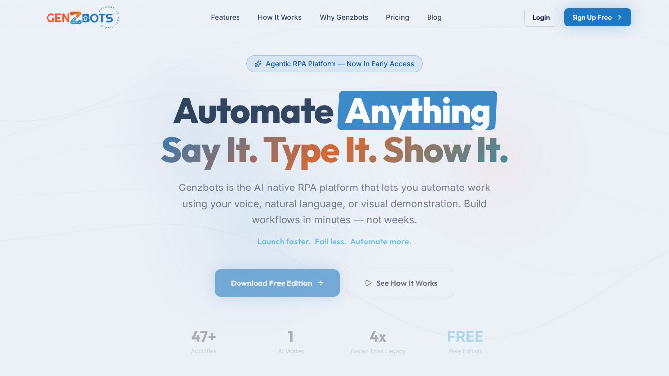 Genzbots Studio - Workflow designer