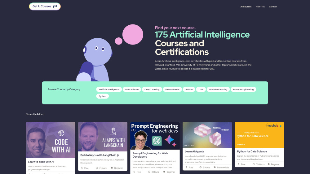 Get AI Courses