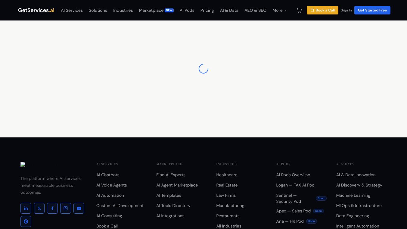 Get Business Services Agent Studio