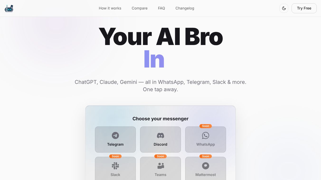 GetBro - AI assistant for everyone