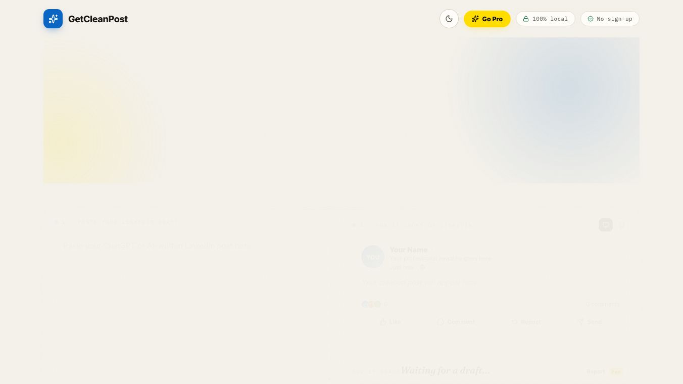 GetCleanPost
