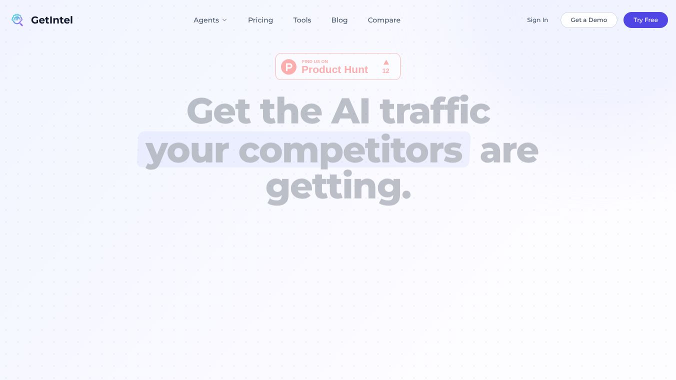 GetIntel - AI Visibility Tool