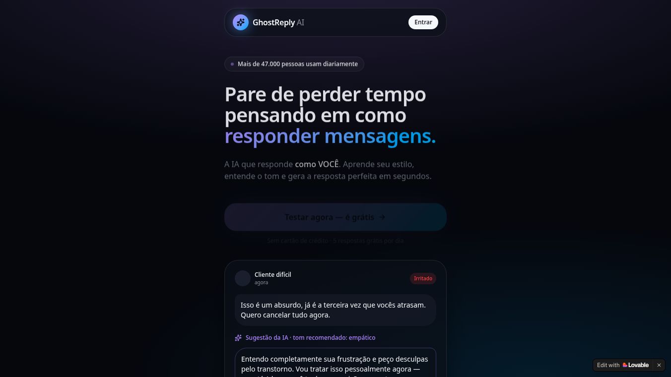 GhostReply AI