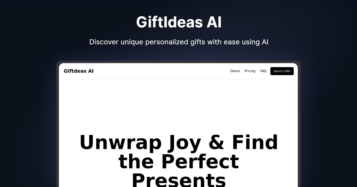 GiftIdeas AI