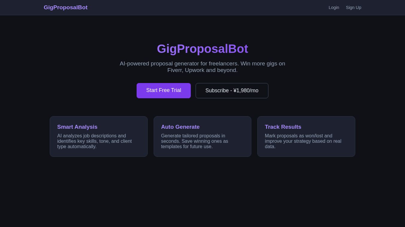 GigProposalBotD