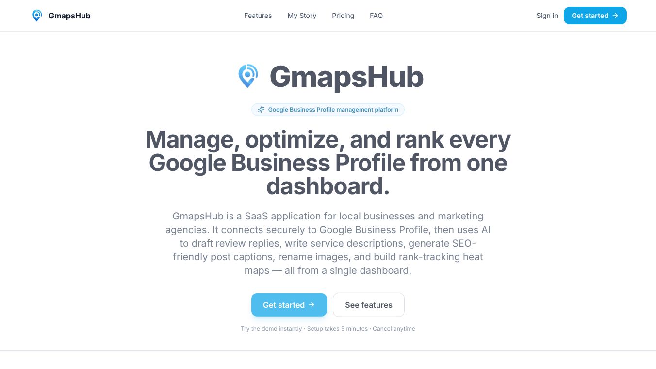 GmapsHub