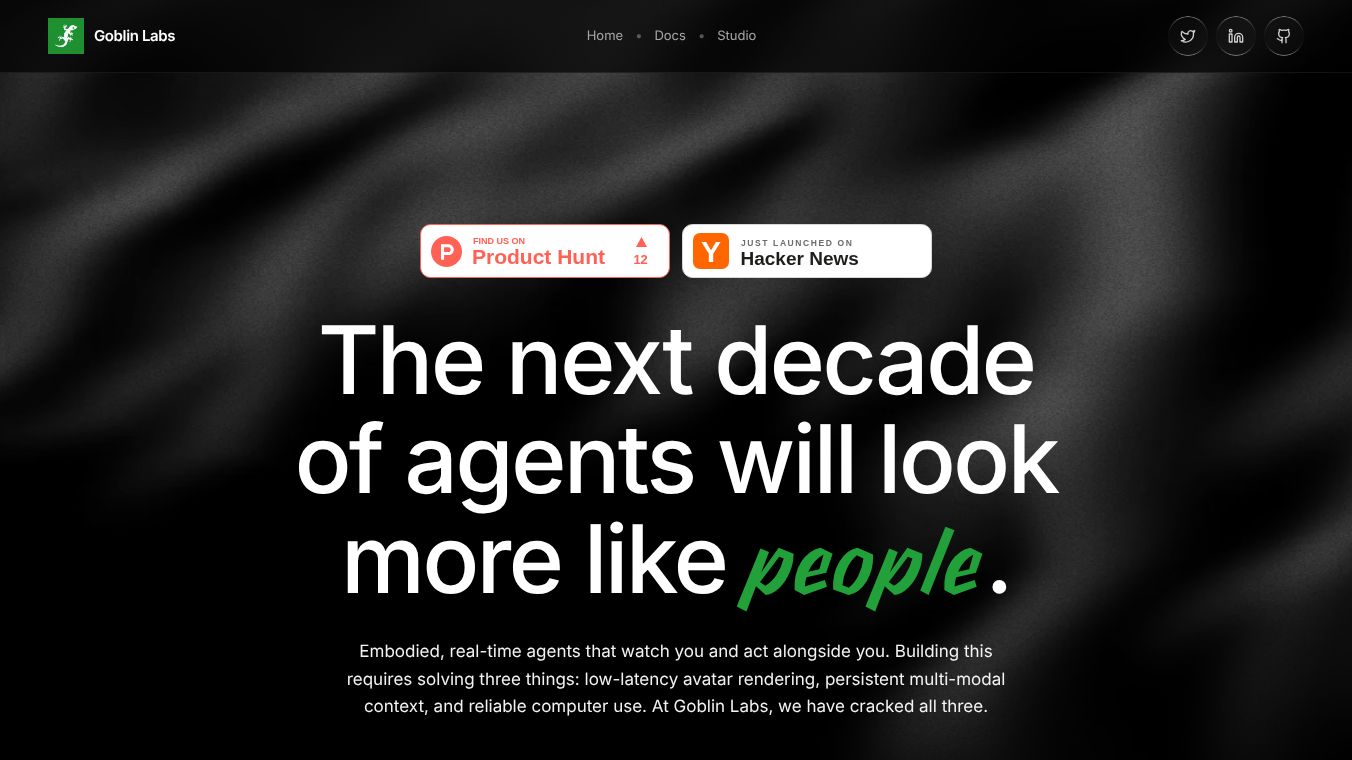 Goblin Labs — AI personas