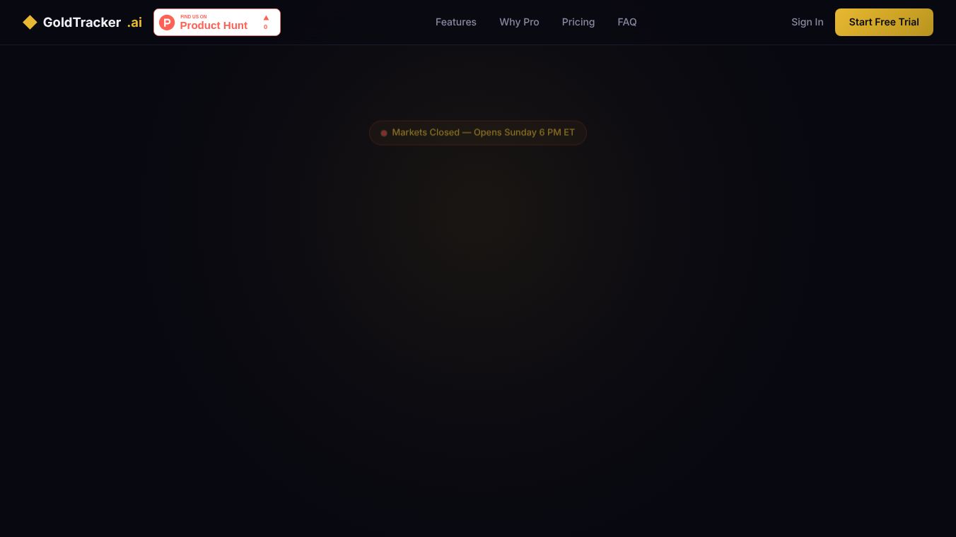 GoldTracker AI