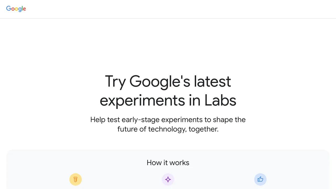 Google AI Labs