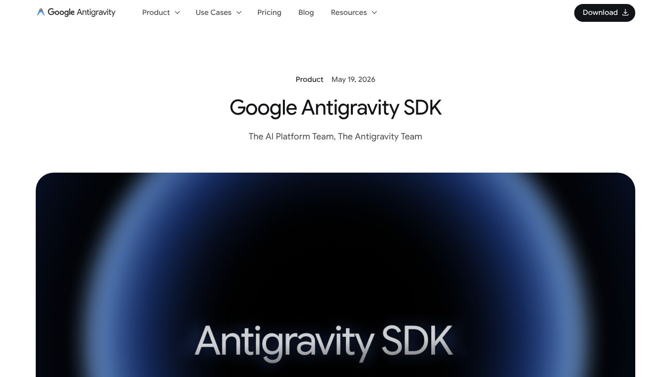 Google Antigravity SDK