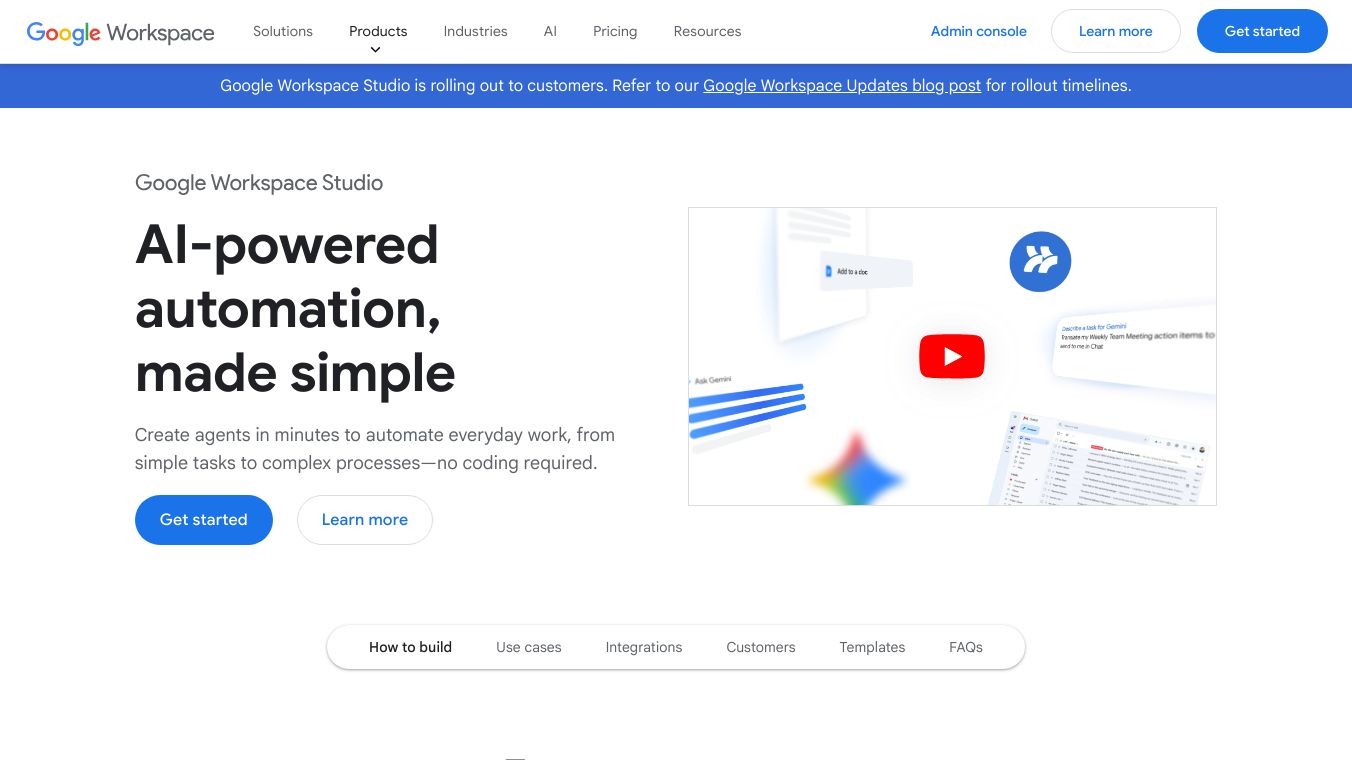 Google Workspace Studio