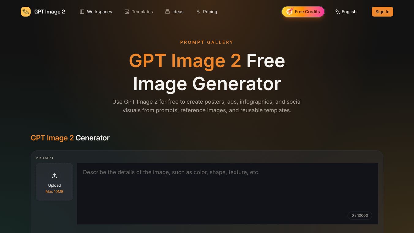 GPT Image Prompt