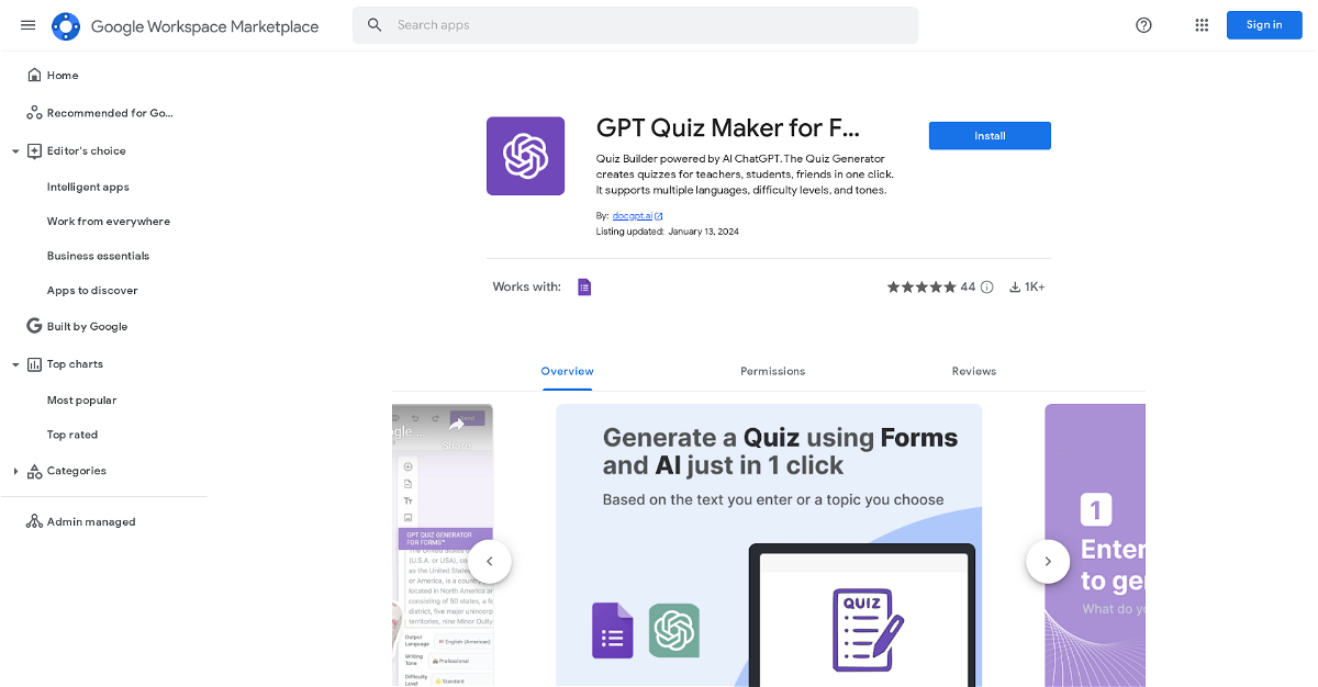 GPT Quiz Maker