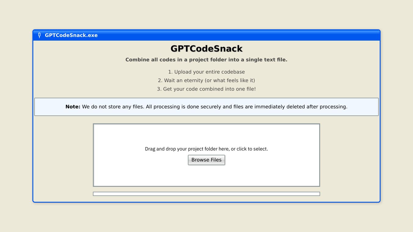 GPTCodeSnack