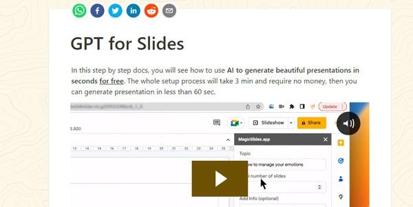 GPTforSlides