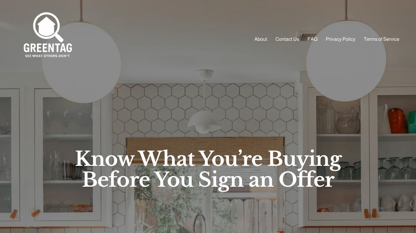 GreenTag - AI Home Inspection Tool