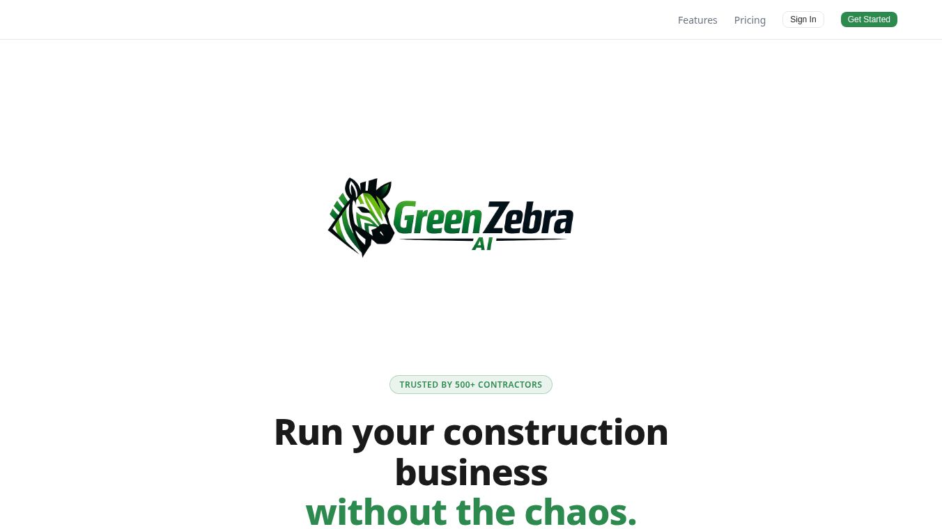 Greenzebra AI