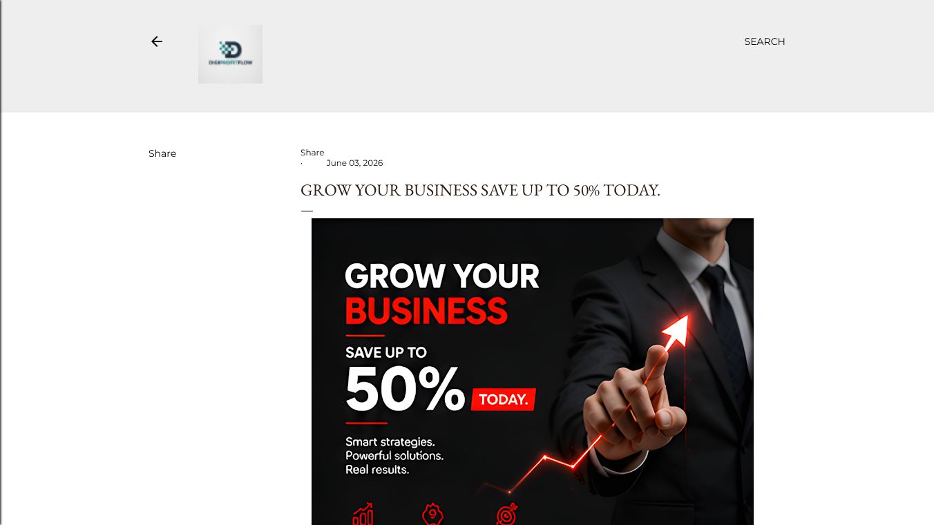 Grow Your Business Save Up To 50% Today.