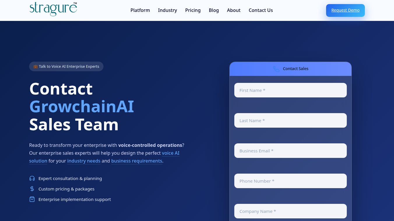 GrowchainAI Voice AI