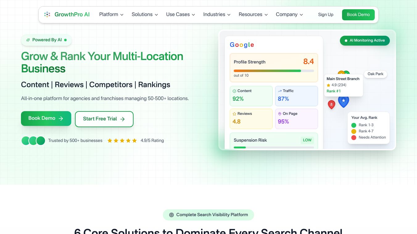 GrowthPro AI Local SEO