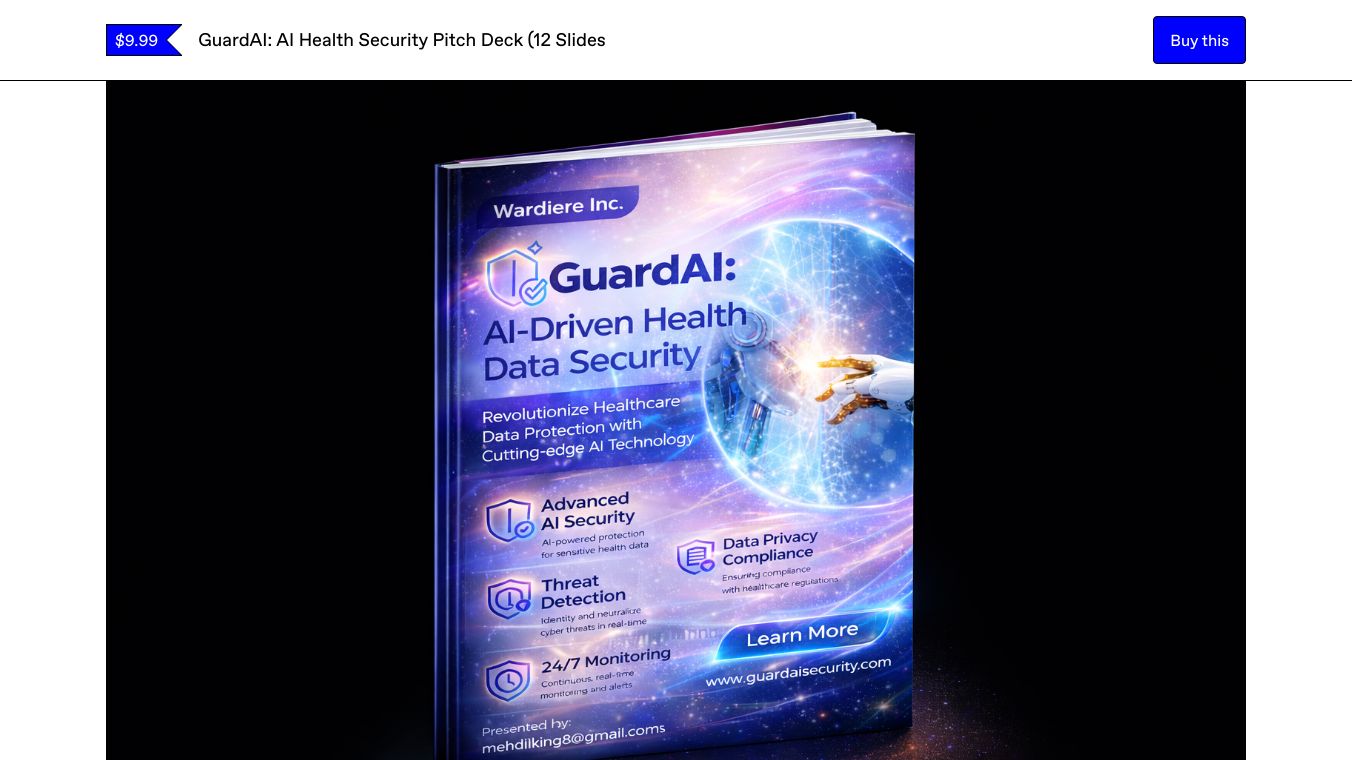 GuardAI - Medical AI Pitch Deck