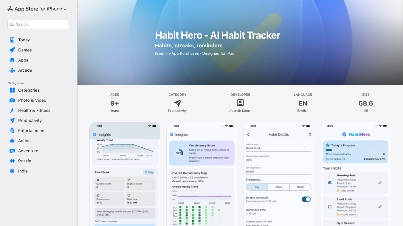 Habit Hero