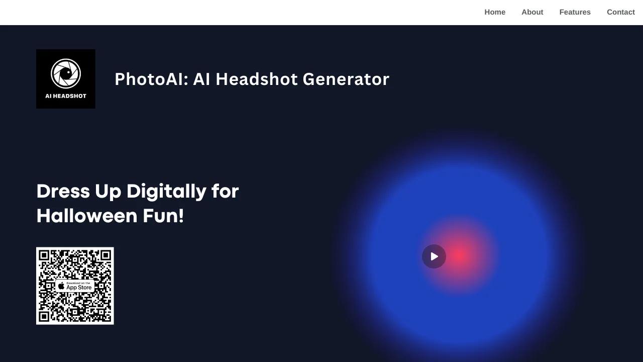 Halloween PhotoAI: AI Headshot Generator