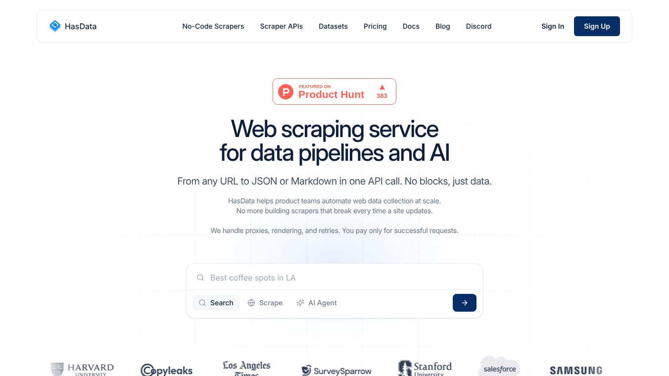 HasData