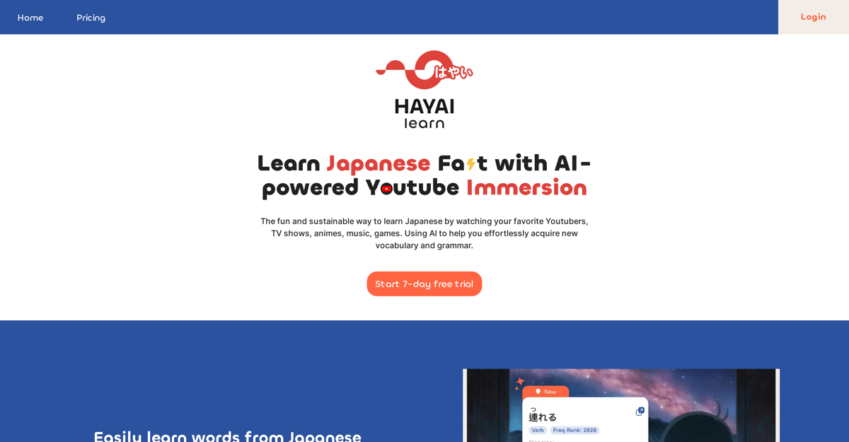 HayaiLearn