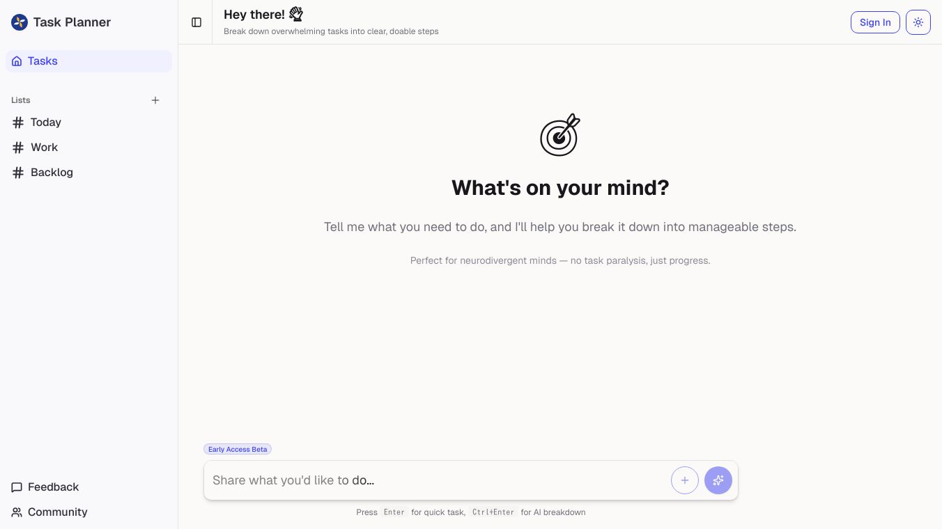 HealUp - AI Task Manager