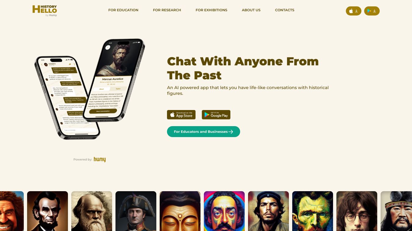 Hello History: AI-Historical Figures