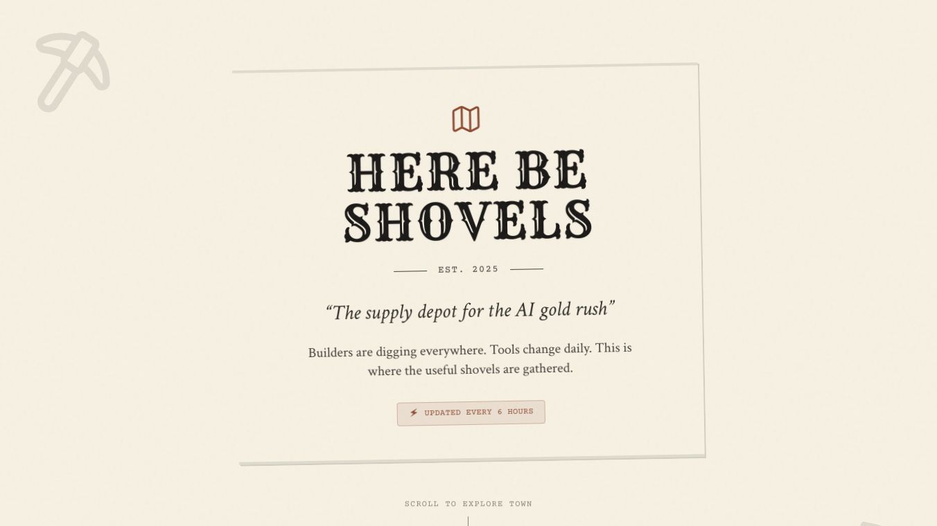 Here Be Shovels