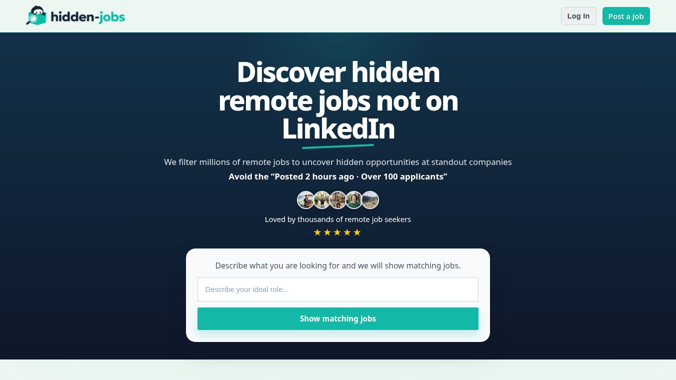 Hidden Jobs
