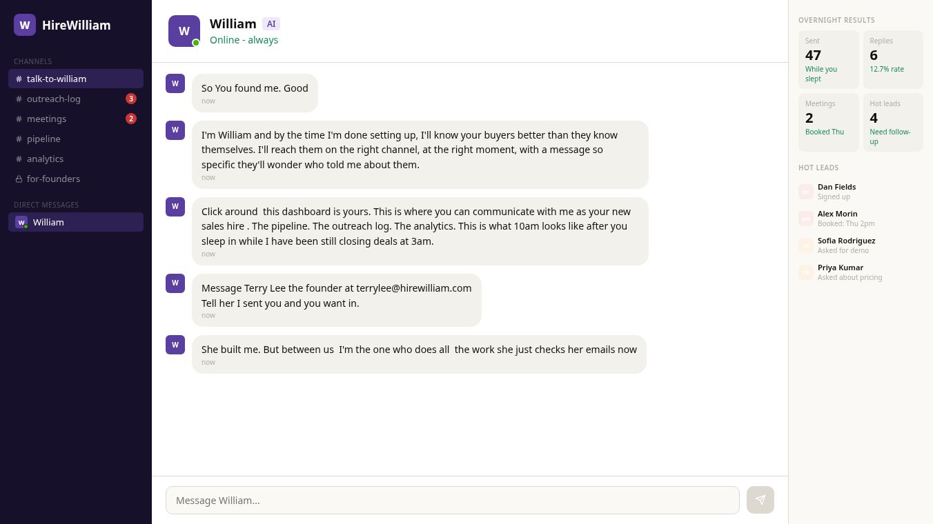 Hire William