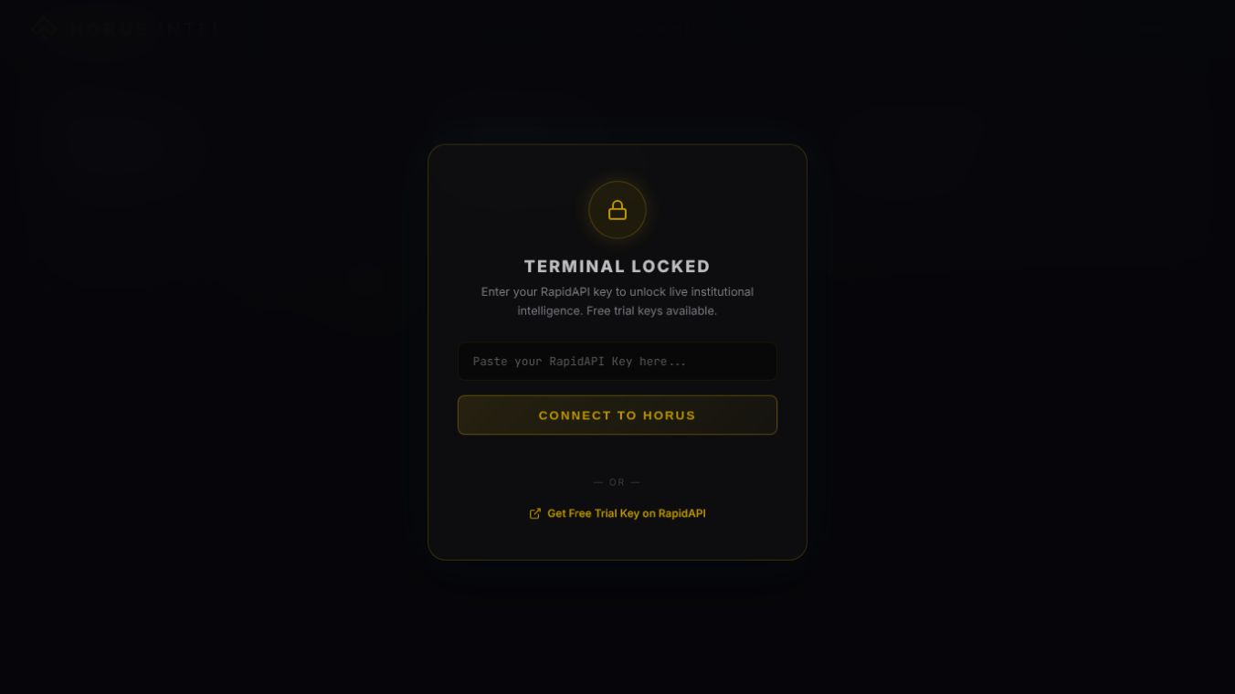 Horus Flow Intelligence