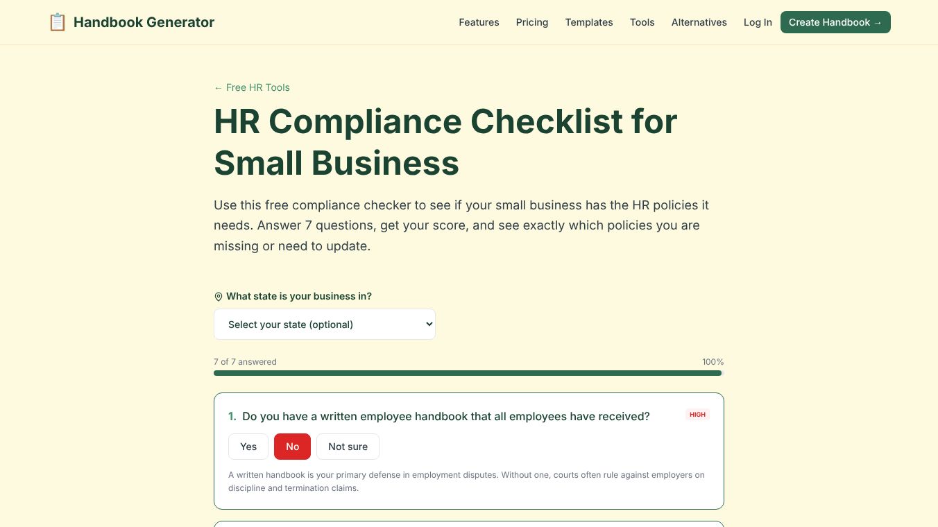 HR Compliance Checker