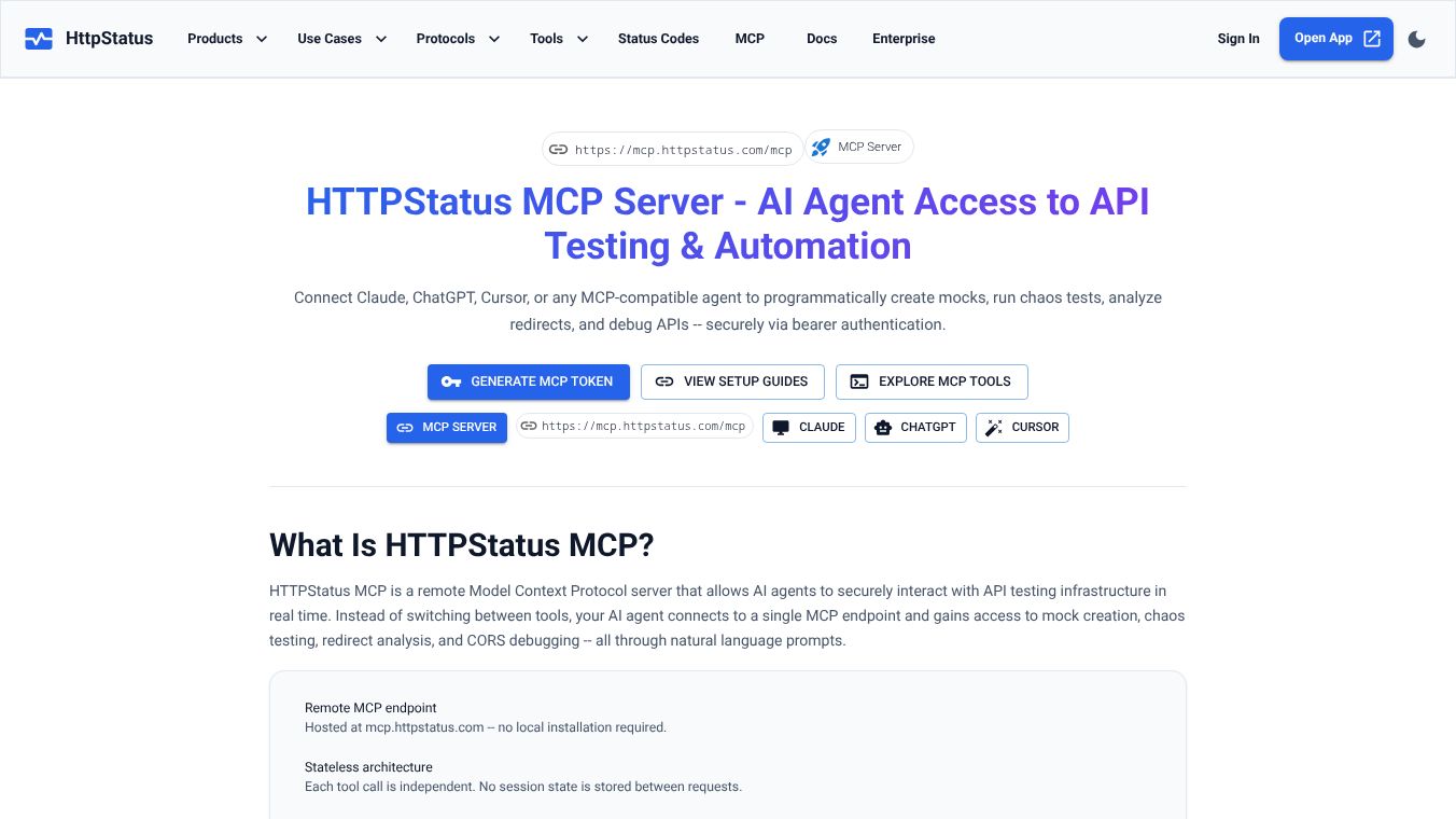 HTTPStatus MCP Server